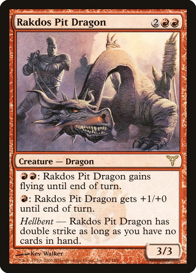 Image for Rakdos Pit Dragon (69) [Dissension]