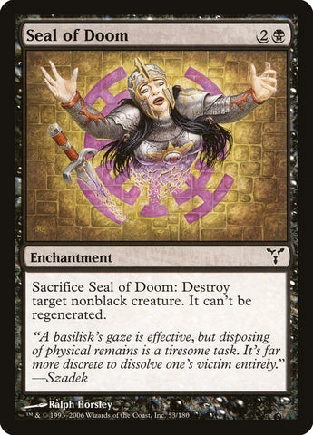 Image for Seal of Doom [Dissension]