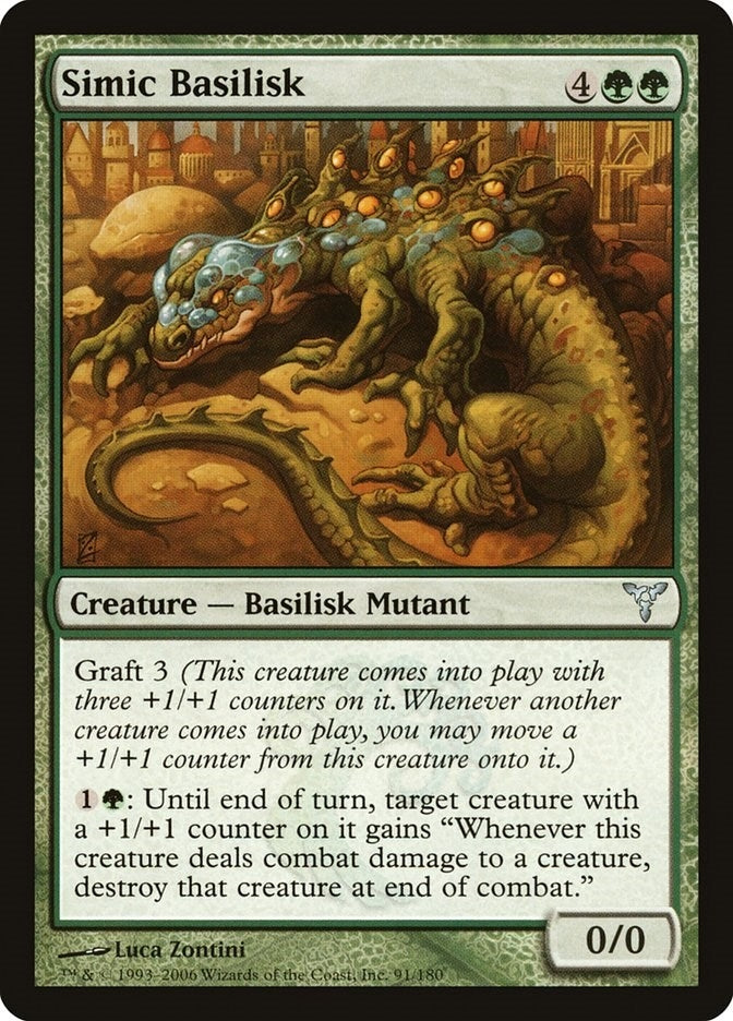 Image for Simic Basilisk [Dissension]