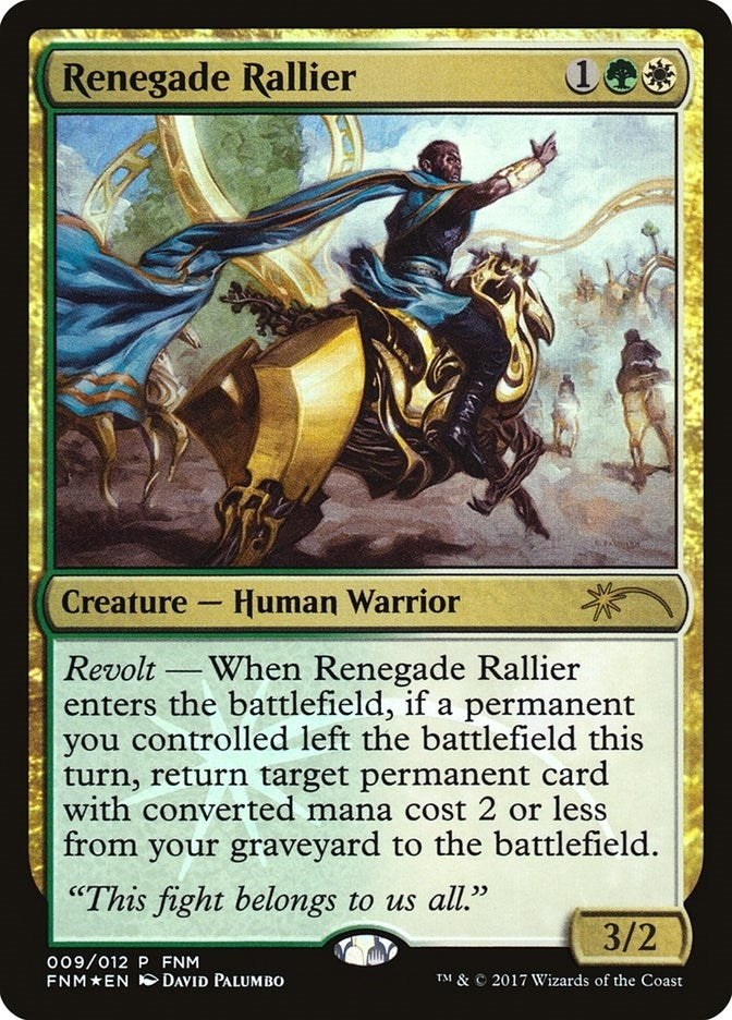 Image for Renegade Rallier (9) - Magic: The Gathering