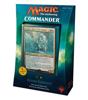 Image for Commander 2017 Deck - Feline Ferocity [Commander 2017]