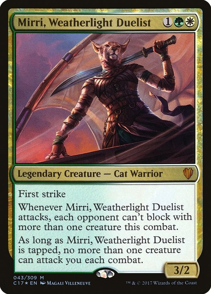 Image for Mirri, Weatherlight Duelist (43) [Commander 2017]