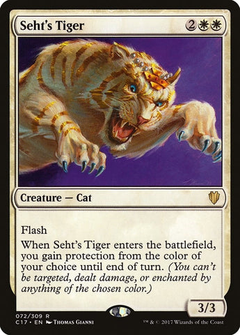 Image for Seht's Tiger (72) [Commander 2017]