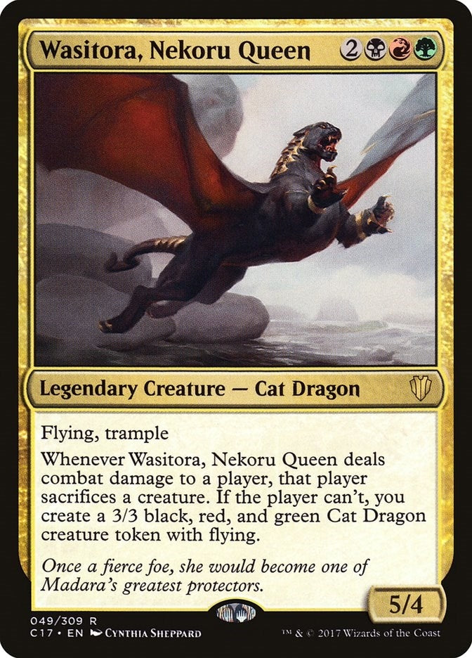 Image for Wasitora, Nekoru Queen (49) [Commander 2017]