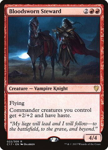Image for Bloodsworn Steward (22) [Commander 2017]