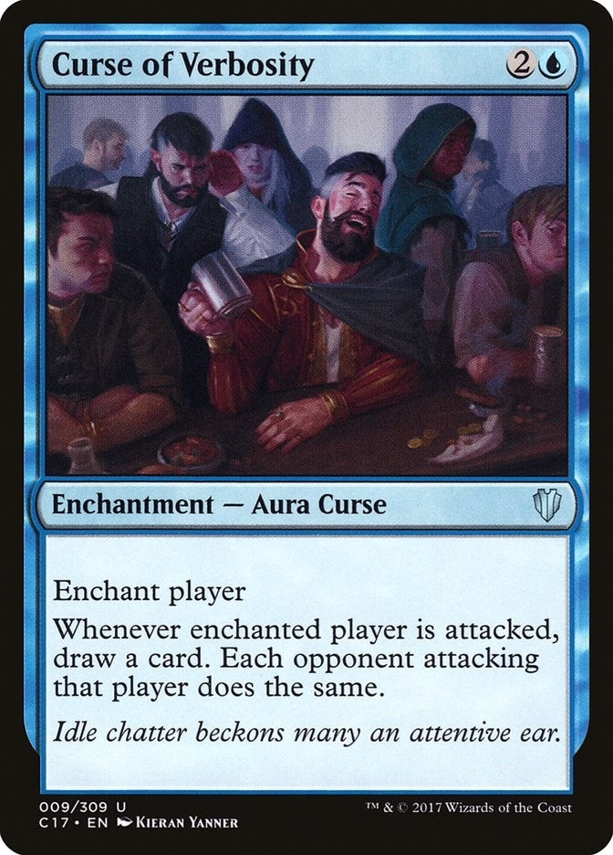 Image for Curse of Verbosity (9) [Commander 2017]
