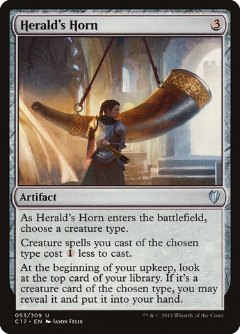 Image for Herald's Horn (53) [Commander 2017]