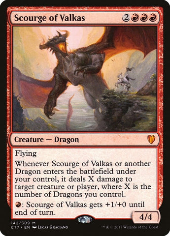 Image for Scourge of Valkas (142) [Commander 2017]