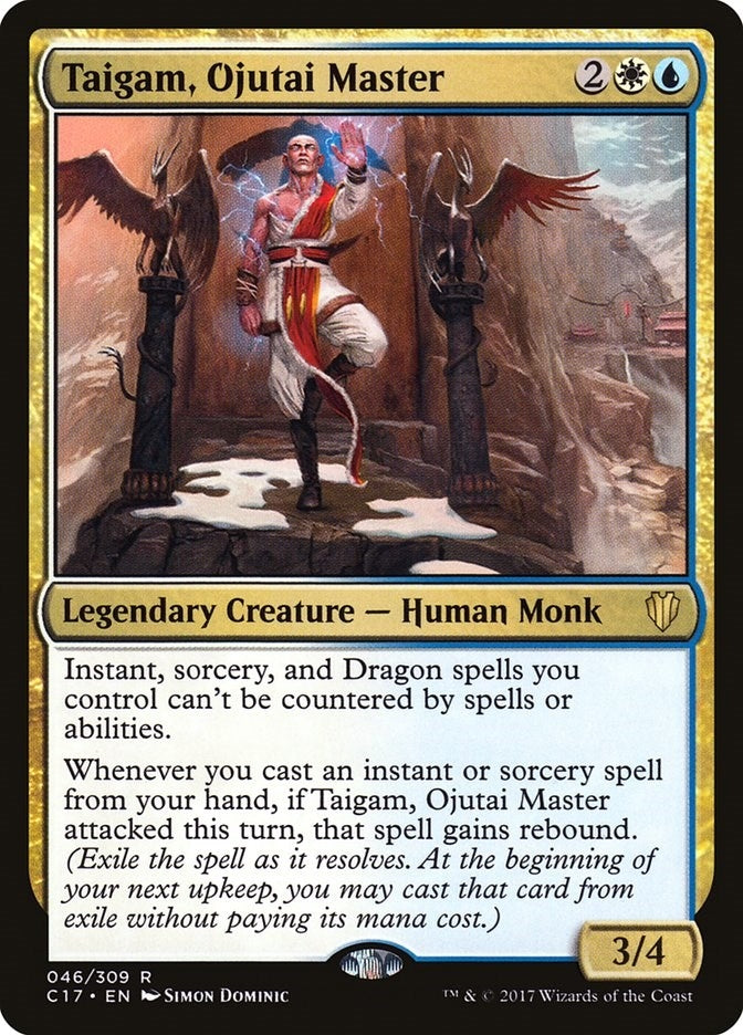 Image for Taigam, Ojutai Master (46) [Commander 2017]
