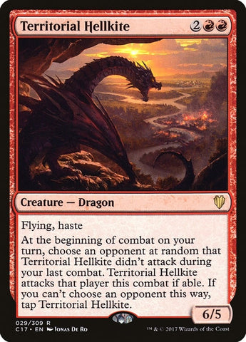 Image for Territorial Hellkite (29) [Commander 2017]