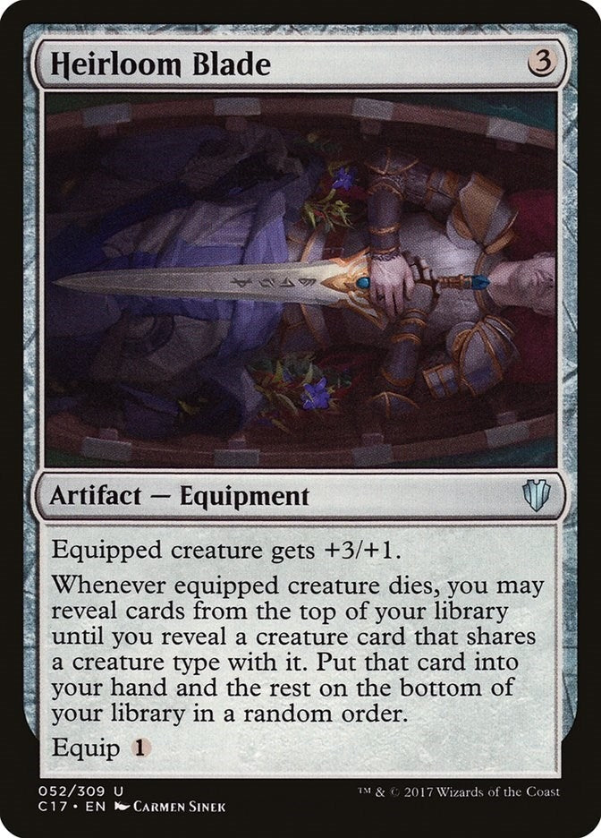 Image for Heirloom Blade (52) [Commander 2017]