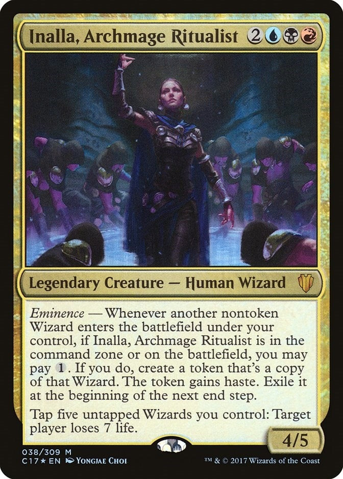 Image for Inalla, Archmage Ritualist (38) [Commander 2017]