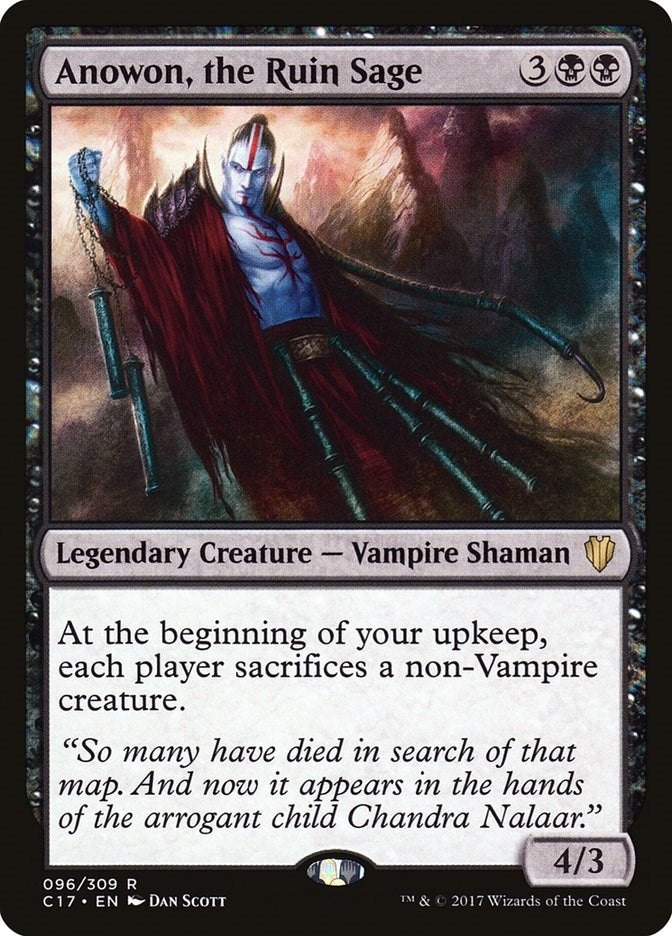 Image for Anowon, the Ruin Sage (96) [Commander 2017]