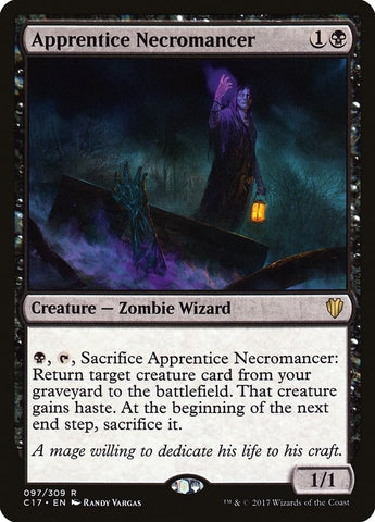Image for Apprentice Necromancer (97) [Commander 2017]