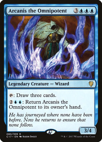Image for Arcanis the Omnipotent (80) [Commander 2017]