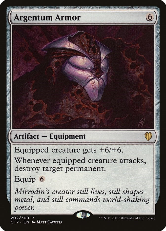 Image for Argentum Armor (202) [Commander 2017]