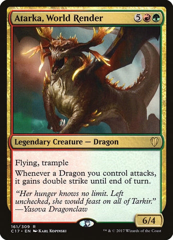 Image for Atarka, World Render (161) [Commander 2017]