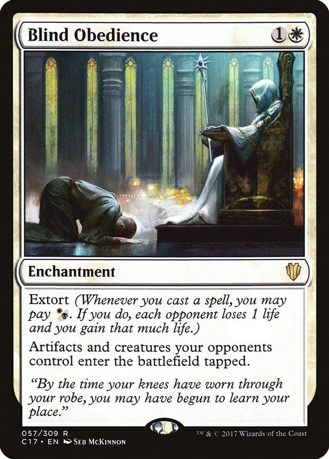 Image for Blind Obedience (57) [Commander 2017]