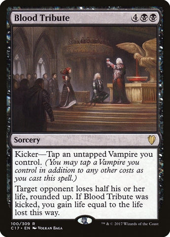 Image for Blood Tribute (100) [Commander 2017]