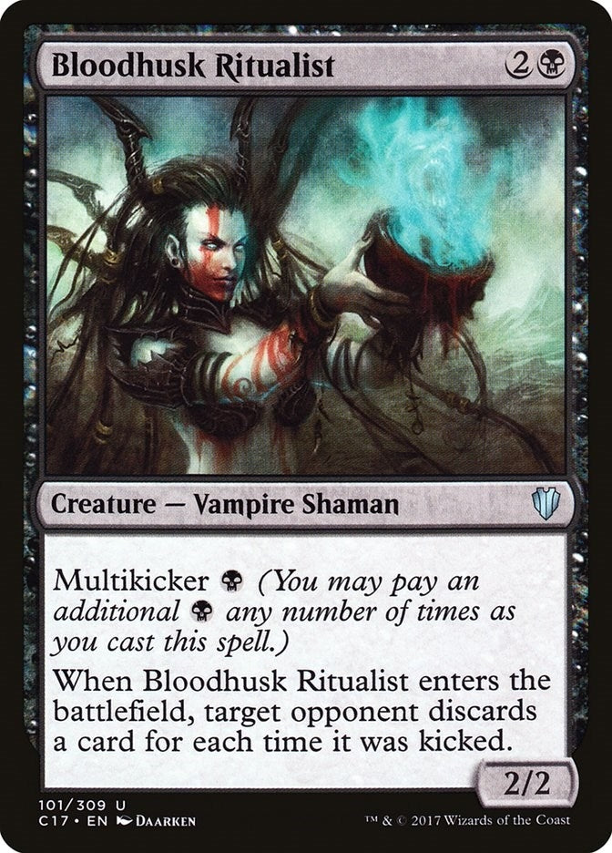 Image for Bloodhusk Ritualist (101) [Commander 2017]