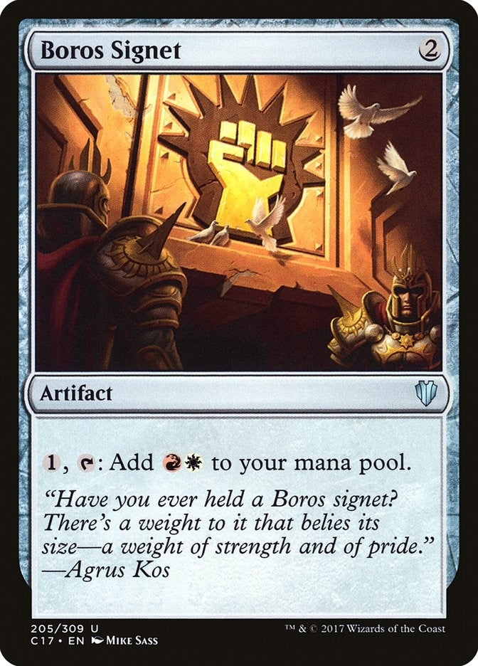 Image for Boros Signet (205) [Commander 2017]