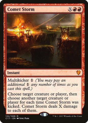 Image for Comet Storm (132) [Commander 2017]