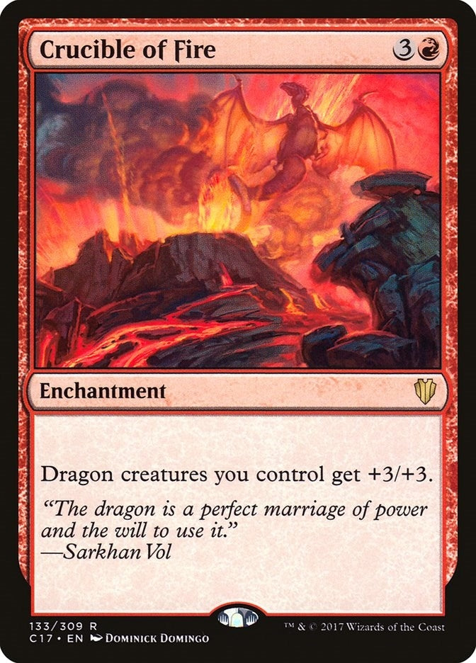 Image for Crucible of Fire (133) [Commander 2017]