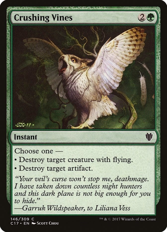 Image for Crushing Vines (146) [Commander 2017]