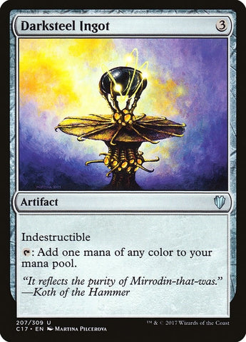 Image for Darksteel Ingot (207) [Commander 2017]