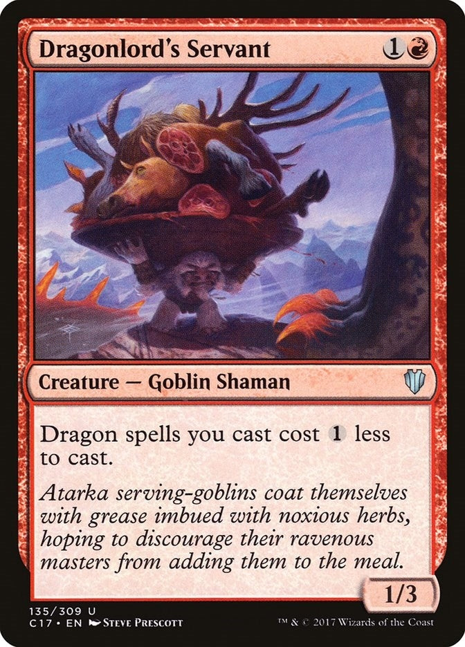 Image for Dragonlord's Servant (135) [Commander 2017]