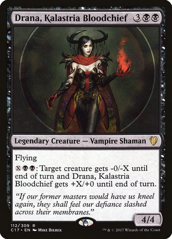 Image for Drana, Kalastria Bloodchief (112) [Commander 2017]