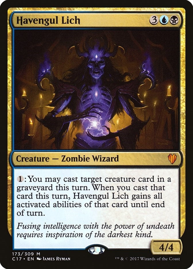 Image for Havengul Lich (173) [Commander 2017]