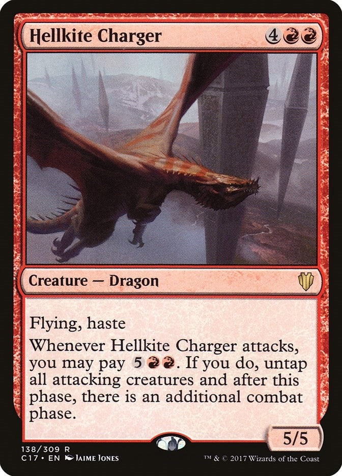 Image for Hellkite Charger (138) [Commander 2017]