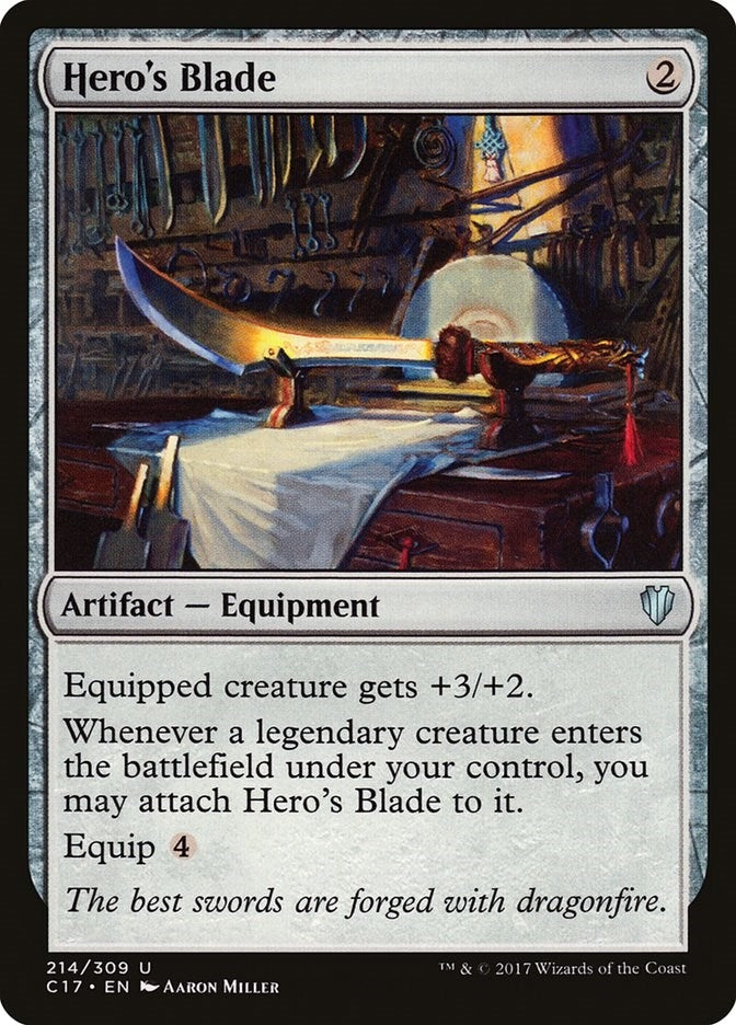 Image for Hero's Blade (214) [Commander 2017]