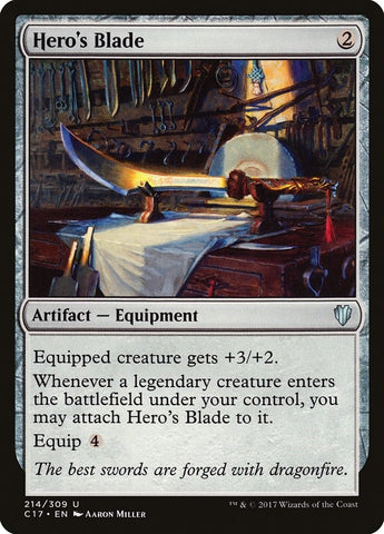 Image for Hero's Blade (214) [Commander 2017]