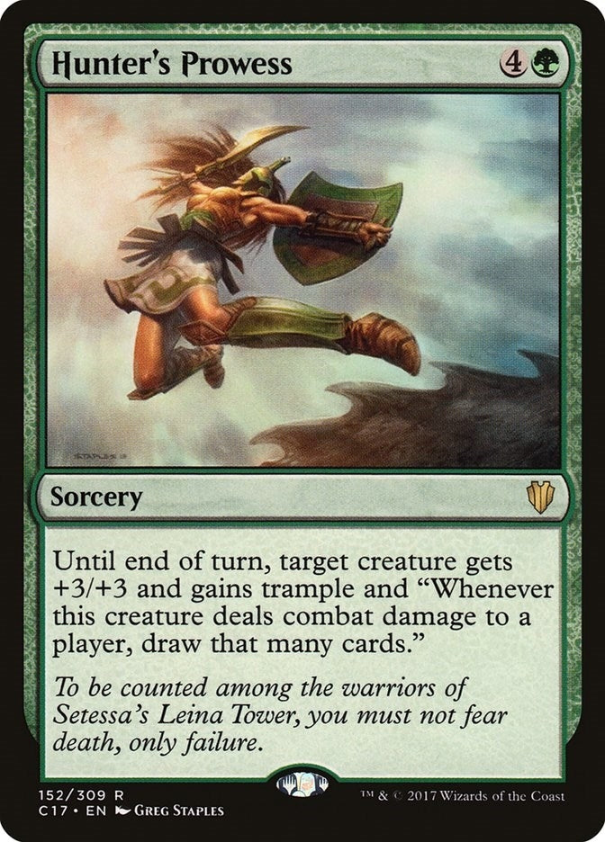 Image for Hunter's Prowess (152) [Commander 2017]