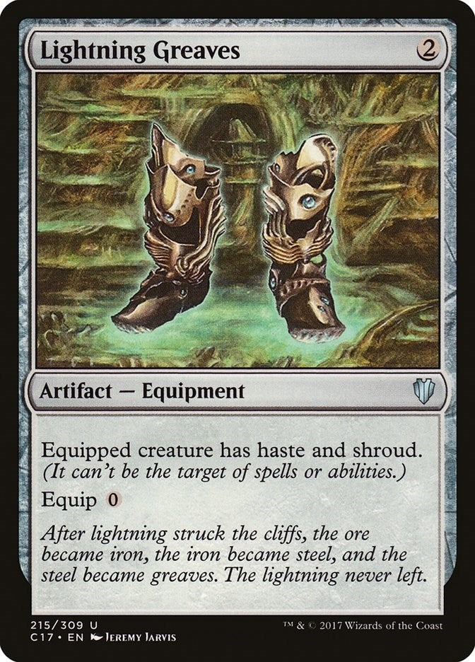 Image for Lightning Greaves (215) [Commander 2017]
