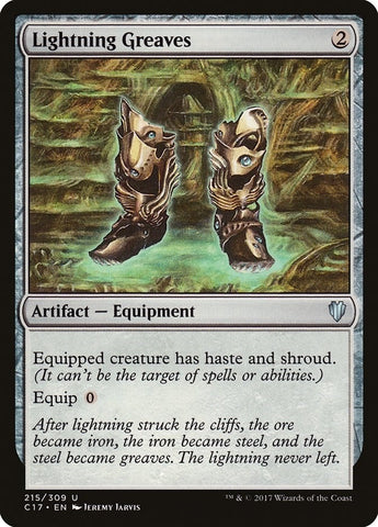 Image for Lightning Greaves (215) [Commander 2017]