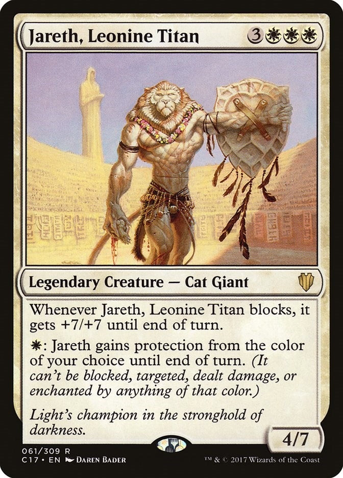 Image for Jareth, Leonine Titan (61) [Commander 2017]