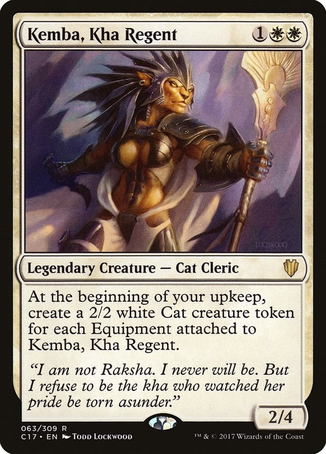 Image for Kemba, Kha Regent (63) [Commander 2017]