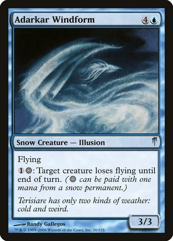 Image for Adarkar Windform (26) [Coldsnap]