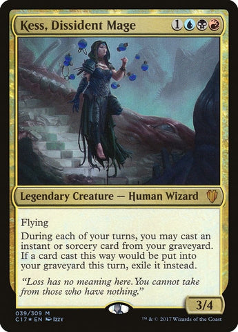 Image for Kess, Dissident Mage (39) [Commander 2017]