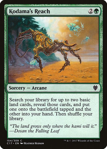 Image for Kodama's Reach (154) [Commander 2017]