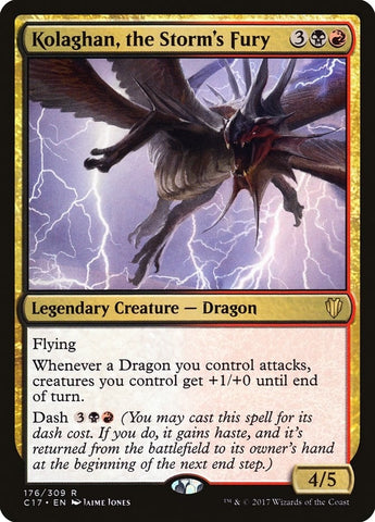 Image for Kolaghan, the Storm's Fury (176) [Commander 2017]