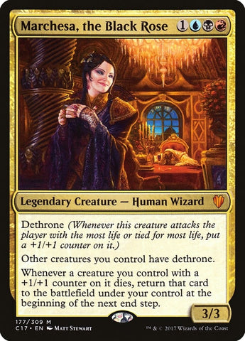 Image for Marchesa, the Black Rose (177) [Commander 2017]
