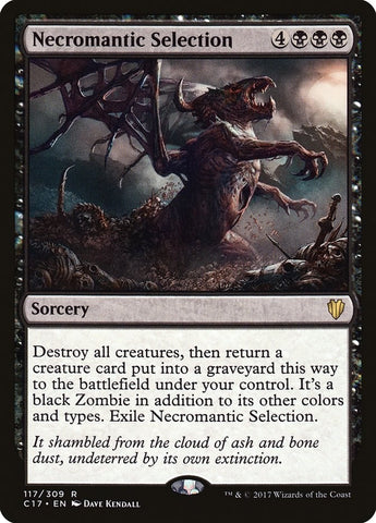 Image for Necromantic Selection (117) [Commander 2017]