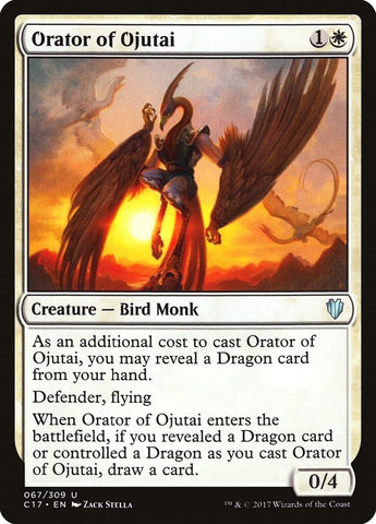 Image for Orator of Ojutai (67) [Commander 2017]
