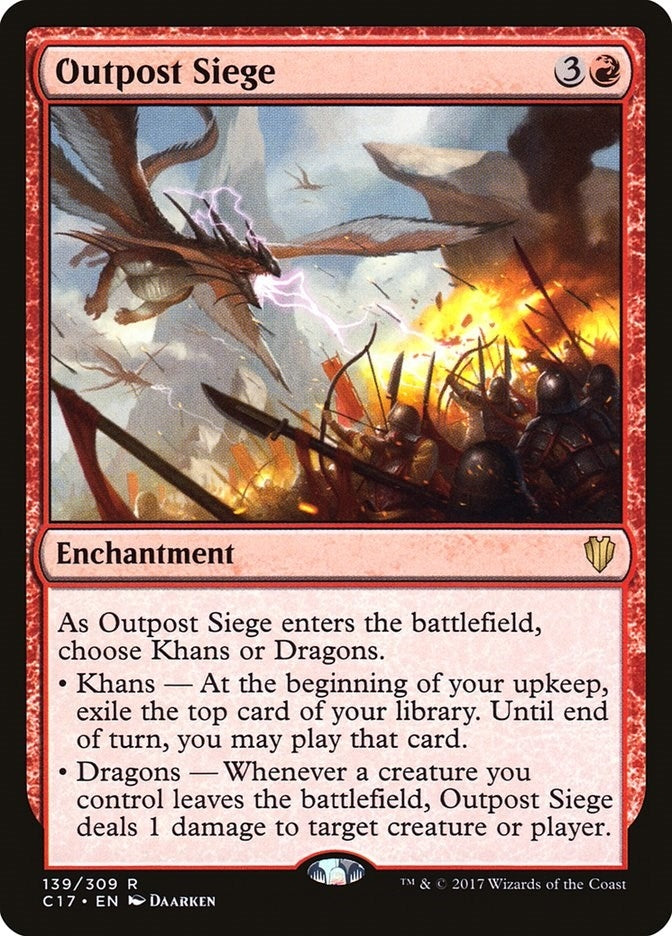 Image for Outpost Siege (139) [Commander 2017]
