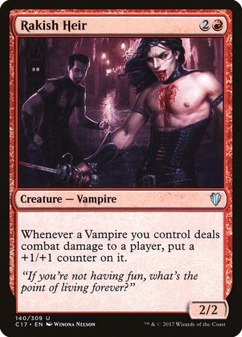 Image for Rakish Heir (140) [Commander 2017]