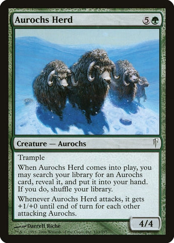 Image for Aurochs Herd (103) [Coldsnap]